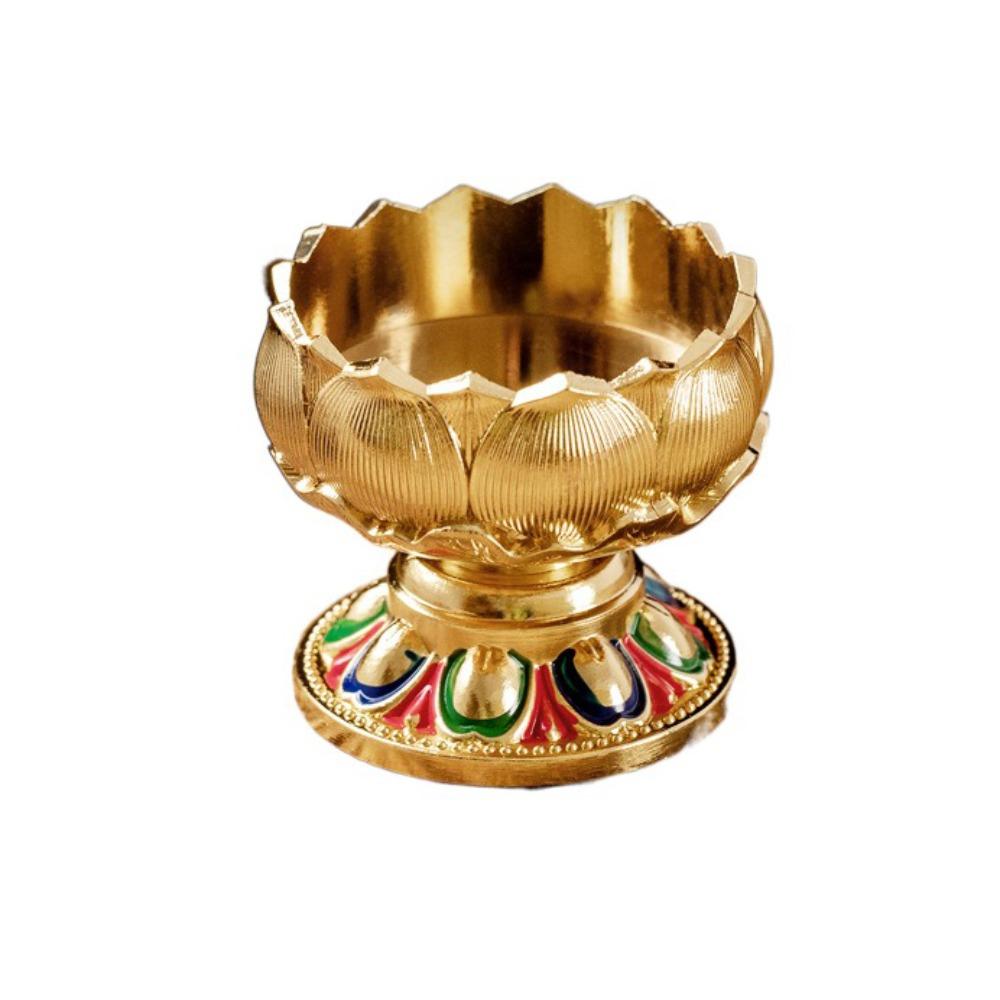 Handicraft Candle Holder Mini Candle Cup Feng Shui Accessories Candle Base  Temple