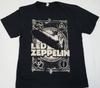 Футболка Led Zeppelin Классический Рок Plant Paige Bonham JPJ Тройник Мужская Черная Новая