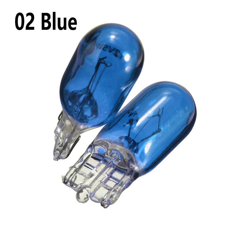 10Pcs T10 Wedge Halogen W5W 501 194 LED Interior Light Bulbs Car Auto Truck