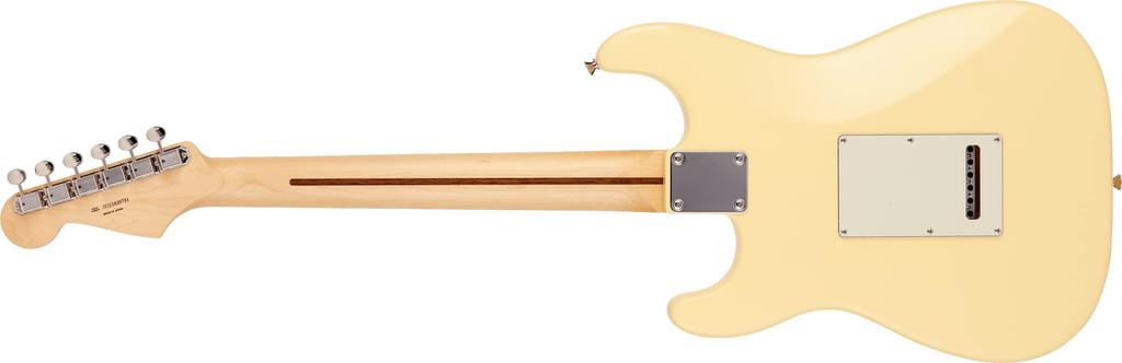 Fender Short Scale Guitar Made In Japan Junior Collection Rosewood Satin Vintage White with Soft Case Stratocaster®, Fingerboard,