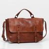 Genuine Leather Men's Casual Shoulder Bag Crossbody Bag Hand-rubbed Vintage Leather Top Layer Cowhide Messenger Bag