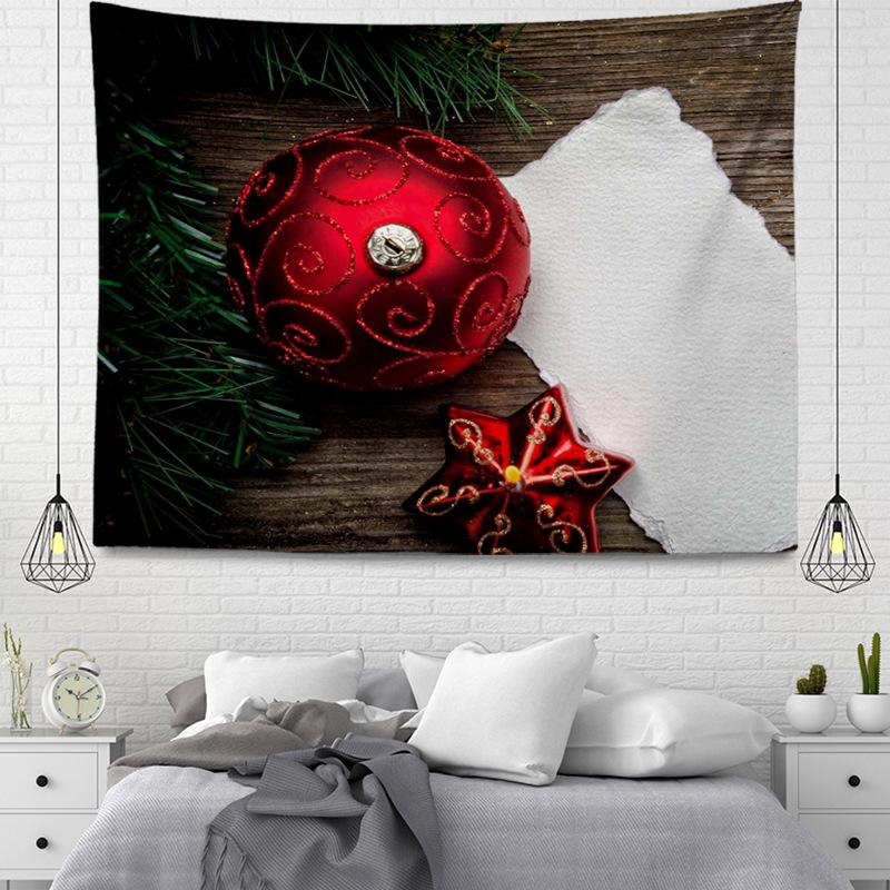 Серия подвесных тканевых гобеленов в рождественском стиле