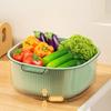 Пластиковый дуршлаг MeyJig, кухонный инструмент, миска для риса, сито, корзина для фруктов, фильтр для чистки овощей
