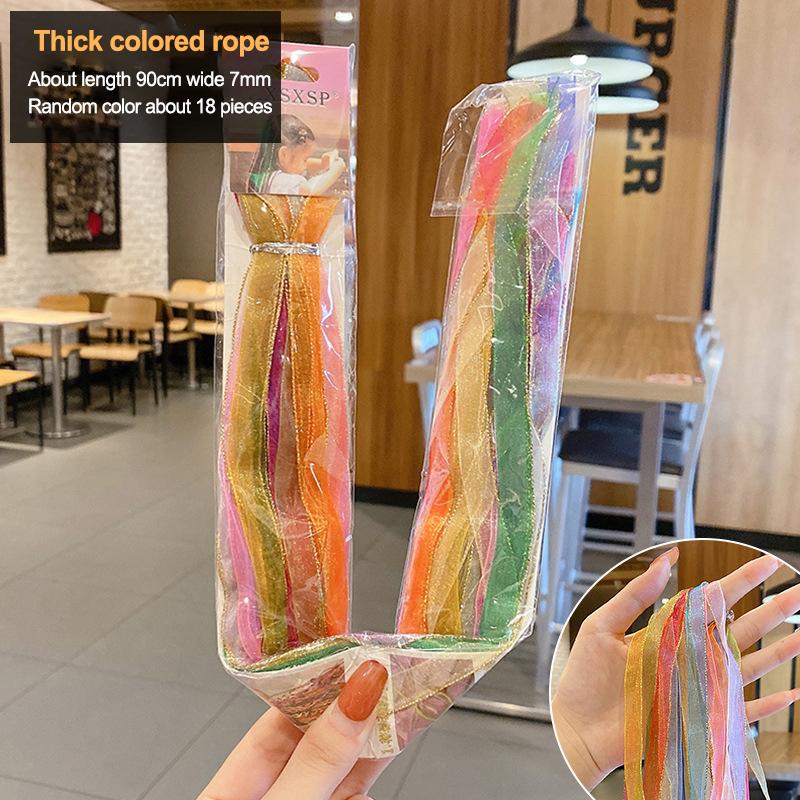 90 см Разноцветные 16-30 шт. Веревки для плетения кос, пряди для африканских кос, для девочек, для DIY, для плетения хвостиков, женские аксессуары для укладки волос
