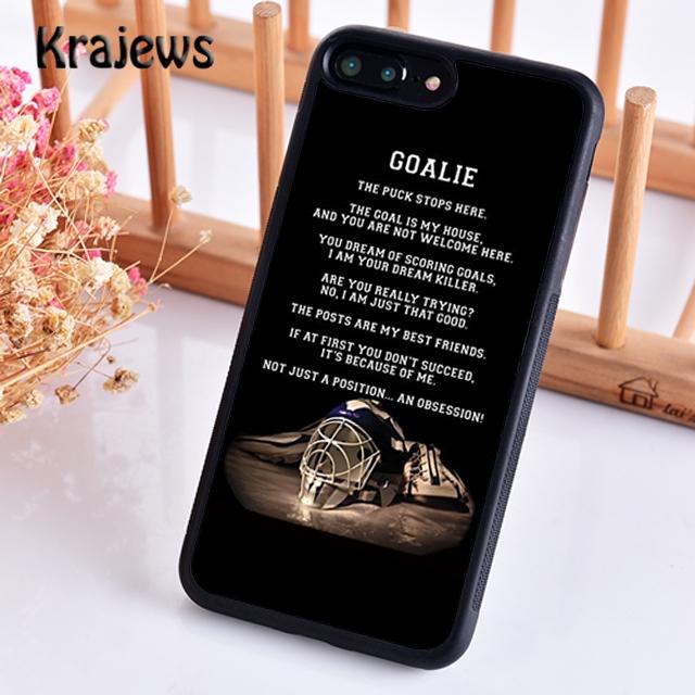 Krajews Чехол для телефона с узором хоккейного клуба Для iPhone 17 Air 16 15 14 plus 11 12 pro max coque Оболочка Fundas