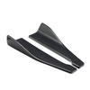 2X Car Car Bumper Spoiler Rear Lip /Side Skirt Extension Splitters Winglet Wings