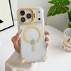 Подходит для чехла мобильного телефона Apple 17promax 16 держатель для линз Phone14pro прозрачный магнитное притяжение 1213 креативный 15