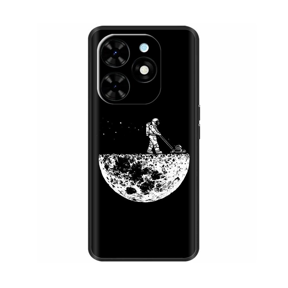 Чехол для Tecno Spark 20 Pro Мягкий черный силиконовый чехол для телефона для Tecno Spark 20C Coque Spark20 Spark 20 Pro Защитная крышка Fundas