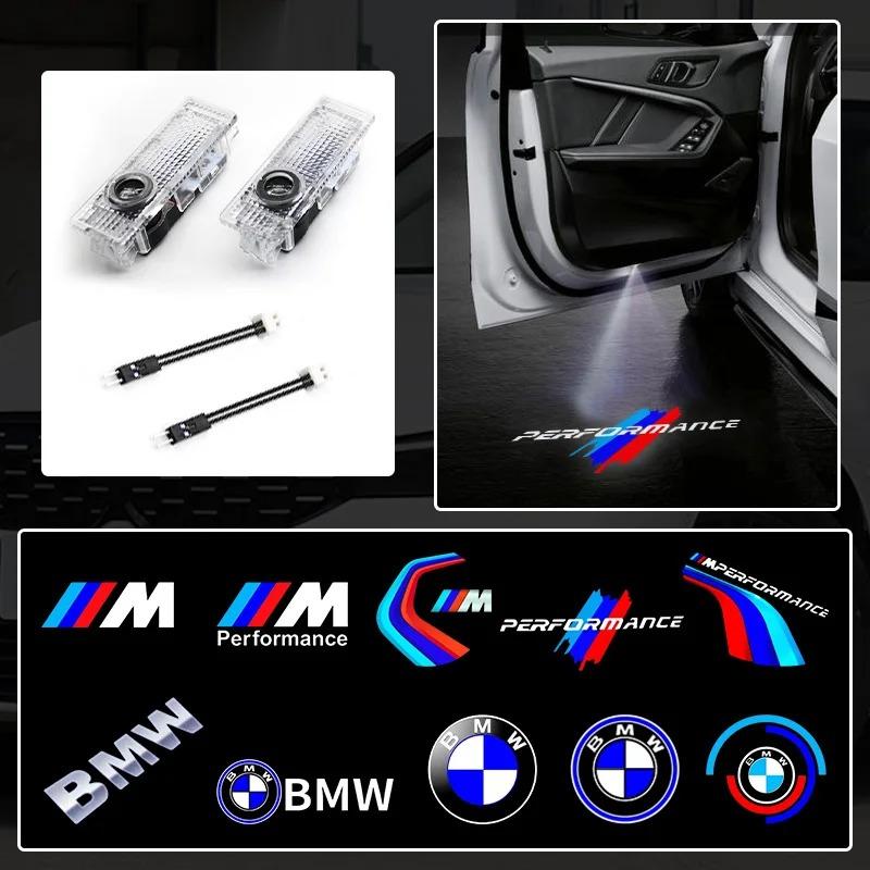 vbjly8 2Pcs LED Car Door Welcome Projector Laser Logo Door Light For BMW M E90 E60 E46 E93 F20 F21 F30 F31 F32 F33 F34 F15 F10 F01 F11