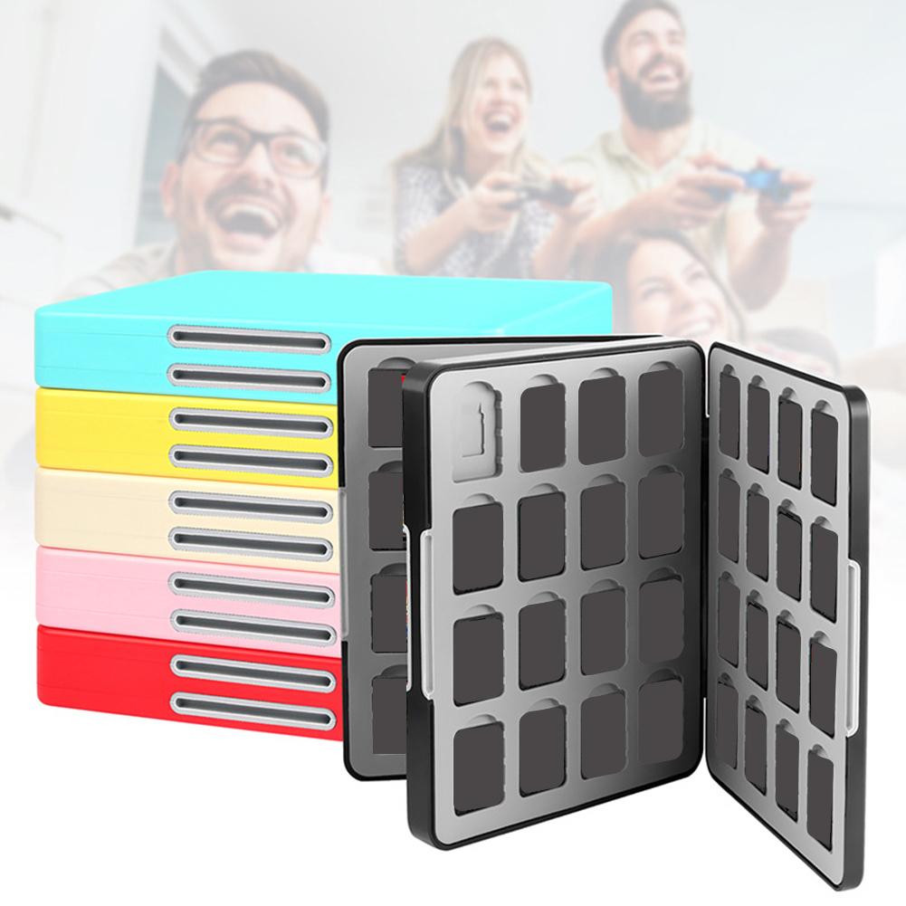 Game Card Case with 32 Game Card Slots Portable Game Protective Organizer Game Storage Box for Nintendo Switch2 2025/OLED/Lite