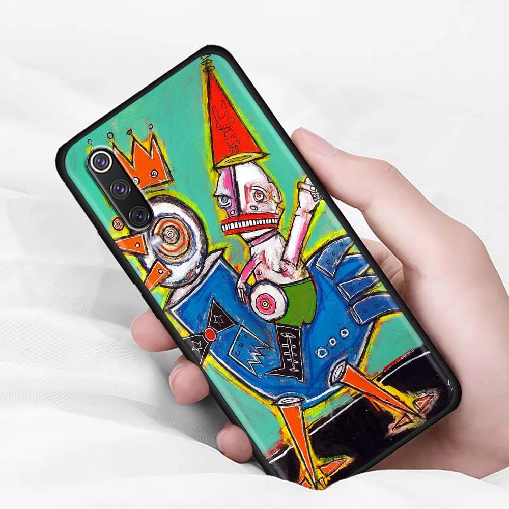 Чехол Jean Michel Basquiat Art Graffiti Comics для Xiaomi Note 10 Lite Pro, чехол для Xiaomi Mi 10s 10t 10 9t 9se 9 8 CC9 Lite Pro 
