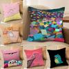 Cartoon Fun Funny Ketnipz Cute Pillow Case Silky Elegant Comfort Sofa Bed Invisible Zipper Beach Pillowcase
