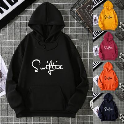 Новый худи-свитер с принтом 2025 года, женская трендовая универсальная одежда