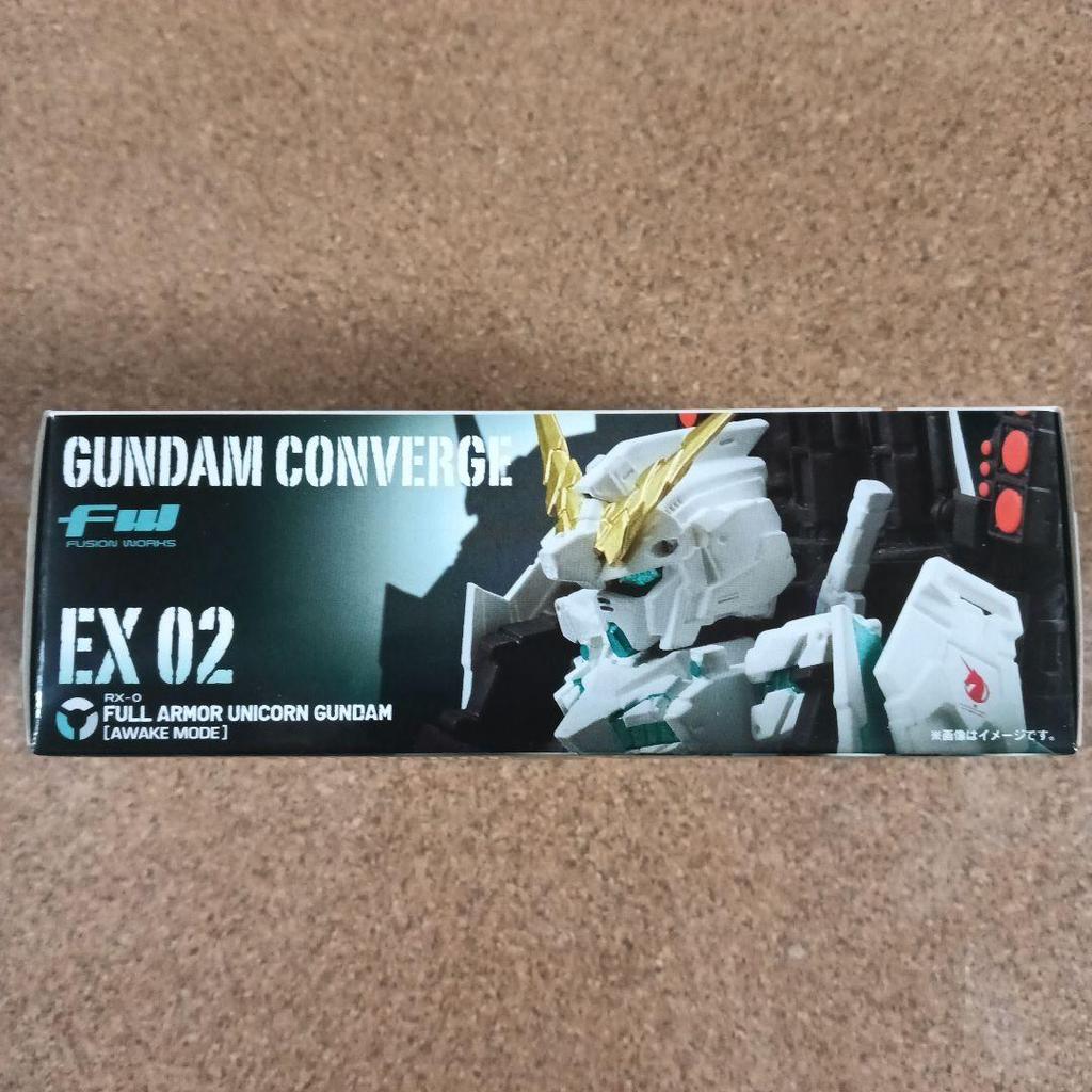 [USED] Gundam Converge EX02 Full Armor Unicorn Gundam