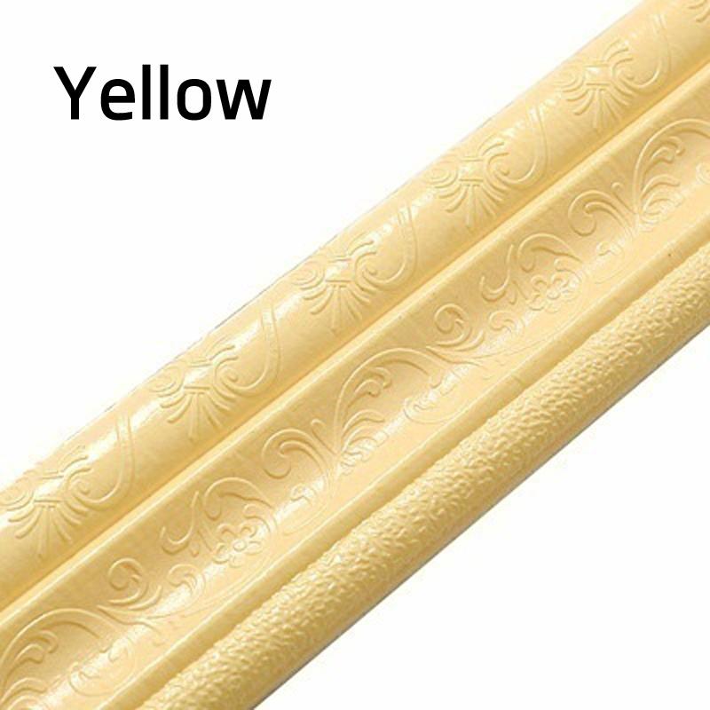 2,3 м настенный декор обои 3D узор стикер стены линия талии граница гостиной съемный