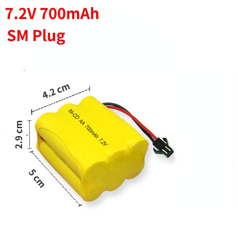 3,6 В/4,8 В/6 В/7,2 В/8,4 В/9,6 В 1300 мАч SM Plug аккумулятор для автомобилей грузовиков бак сменный аккумулятор