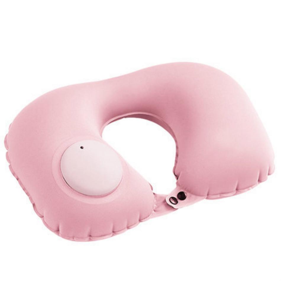 Подушки для путешествий, самолеты, надувная супер легкая портативная подушка для шеи, U-образная автоматическая надувная подушка для шейного позвонка