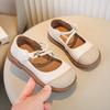 Spring and Autumn New Children's Shoes Fashionable Stylish Baby Princess Wear-Resistant Soft Bottom Girls' Leather Shoes