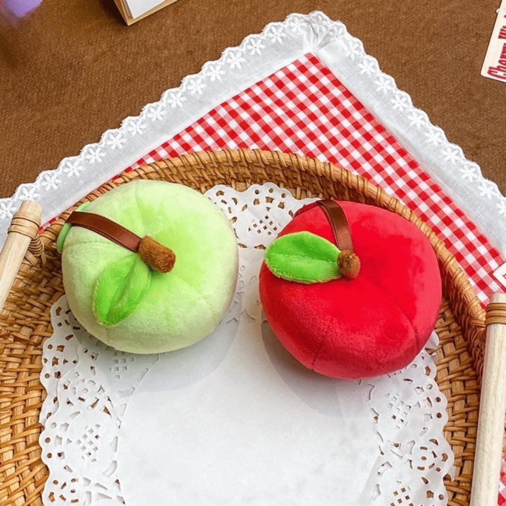 Cartoon Bag Pendant Mango Plush Key Ring Creative Fruit Key Chain  Women