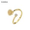 Классическое кольцо Lindon из медного сплава с цирконием, женские ювелирные изделия, свадебный подарок для вечеринки