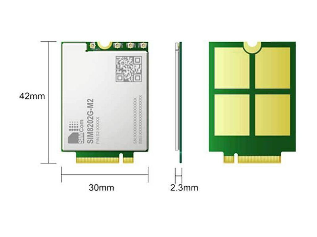 SIM82xx M.2 5G Sub-6GHz PCIe Communication Module