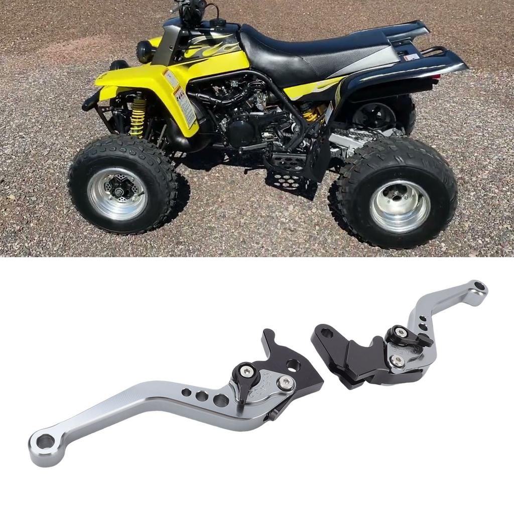 1 Pair Short Brake Levers Anodi ed Aluminum Alloy Brake Hand Lever Replacement for YF 350 Banshee 2002-2008