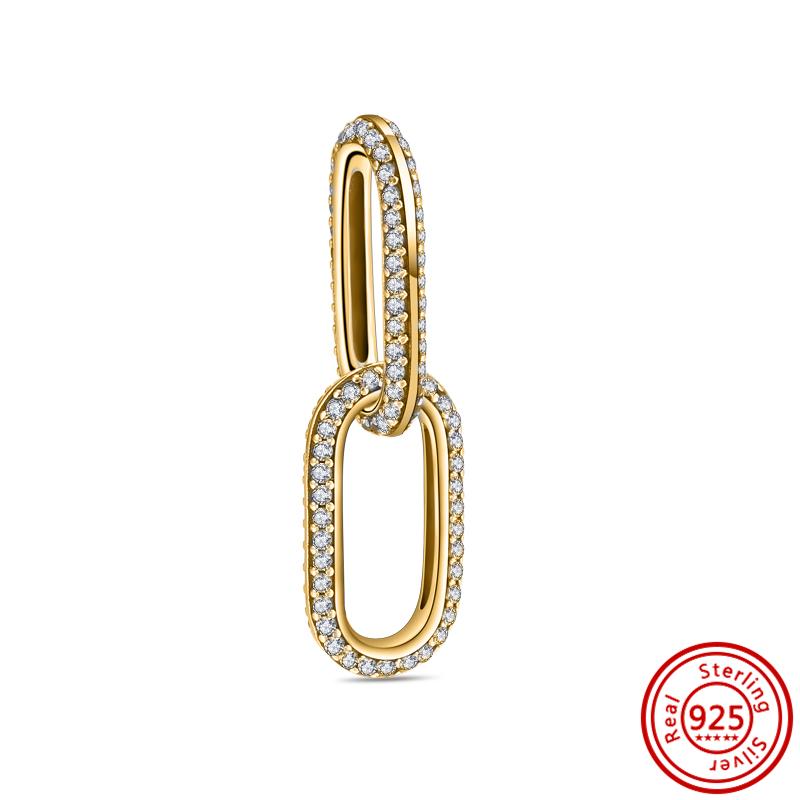 Новые серьги Me из стерлингового серебра 925 пробы с круглыми соединительными звеньями, подвесками в виде бабочки, подходят для оригинального браслета ME, сделай сам, ювелирный подарок