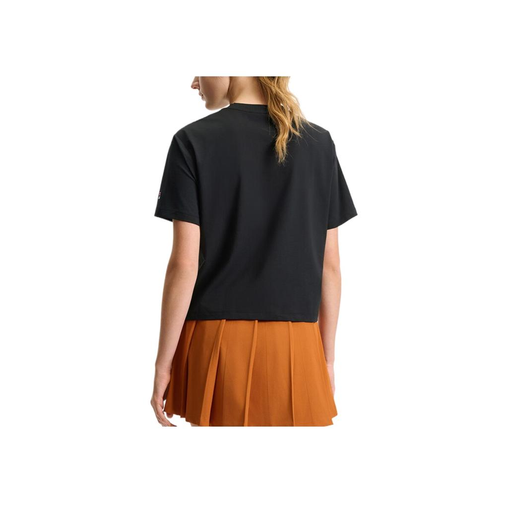 Новая женская футболка FILA Regular Черная A11W523107F