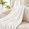 Soft Plush Throw Blanket Sofa Office Bed Lightweight Cozy All Season Use 100x127cm To 228x264cm