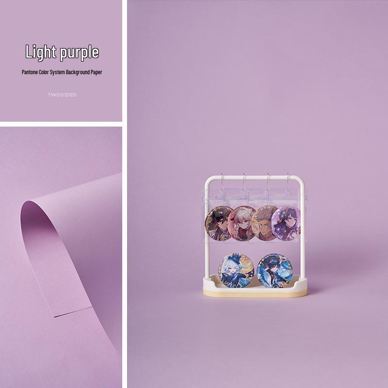 Фотофон из бумаги макаронных цветов - Белый, Синий, Красный, Серый, Зеленый, Розовый, Бежевый - Однотонная картонная основа