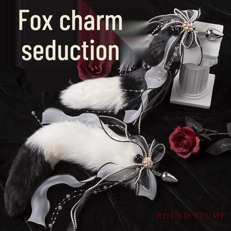 Анальная пробка «Хвост лисы» для ролевых игр и флирта - Альтернативная секс-игрушка SM