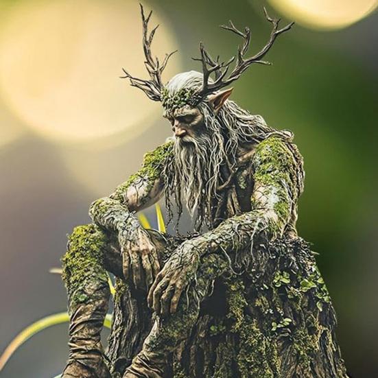 Деревянный эльф Акриловая табличка Колышек Устойчивый к погодным условиям 2D Плоский Фея Колышек Растения Горшок Украшение В помещении На улице Сад Двор Газон Патио Орнамент