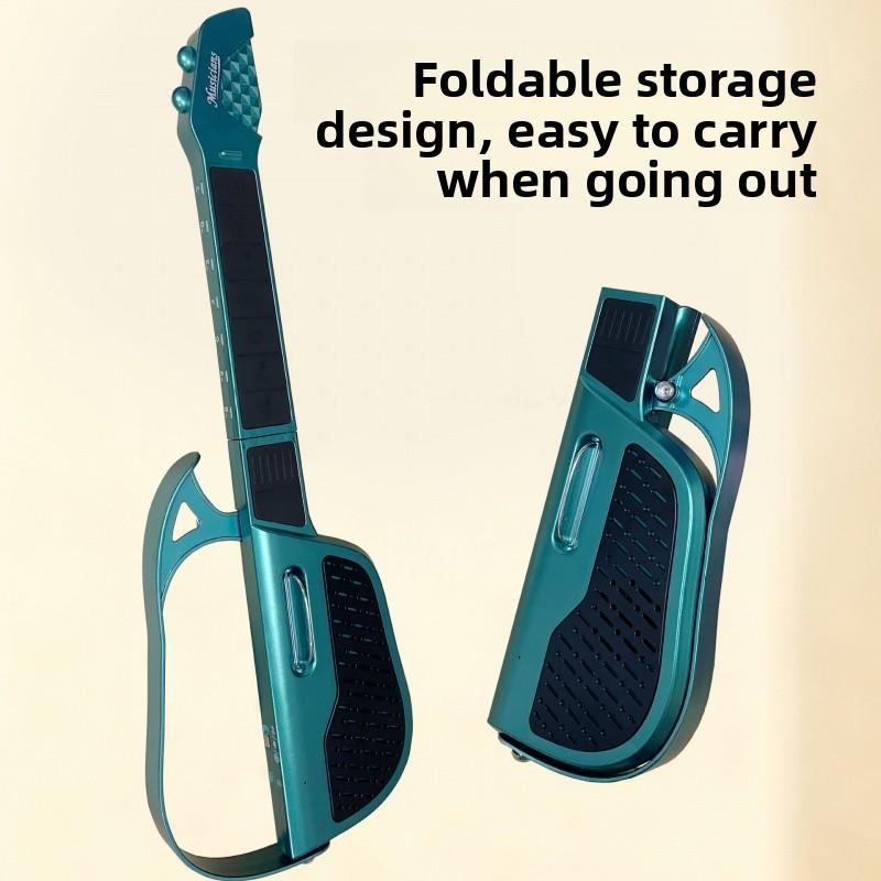 Умная безладовая гитара Автоматическая трансмиссия Складной музыкальный инструмент для просвещения Детская музыкальная игрушка для начинающих