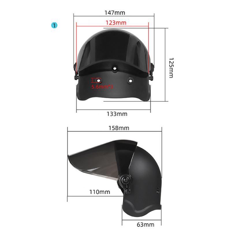 Motorcycle Phone Mount with Sun Shade Heavy Duty Helmet Phone Holder Anti-Drop for Motorbike Off-Road Adventure Trips