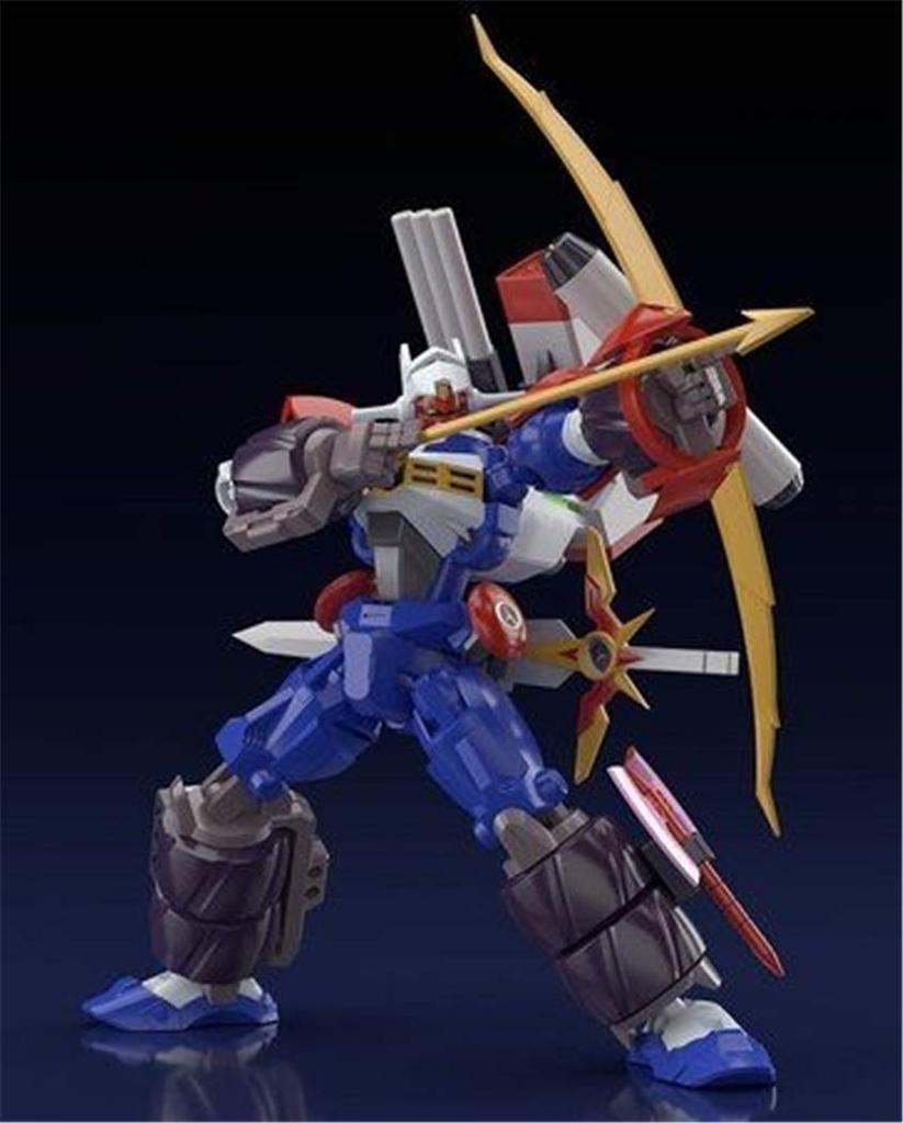 Super Minipla GEAR Warrior Dendoh Full Armor Dendoh Option Parts & Gatling Boar & Dragon Flare Set (Candy Online Shop Exclusive)