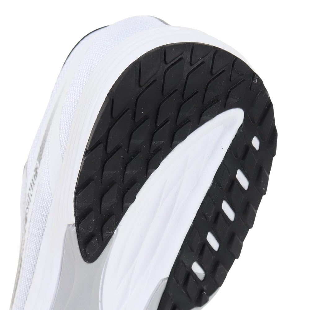 Mizuno Duel Sonic 3 Running 2E Shoes, White/Dark Gray/Black, 23.0 Cm,