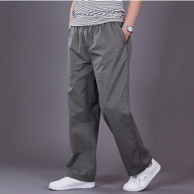 Повседневные хлопковые брюки мужские