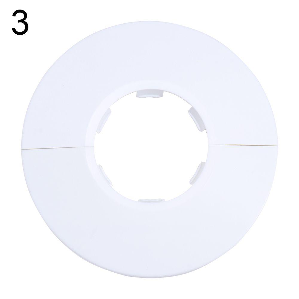 1Pc Plastic Wall Hole Pipe Collars Cover Shower Faucet Angle Valve Pipe Plug Decoration Cover Kitchen Bathroom Faucet Accessory