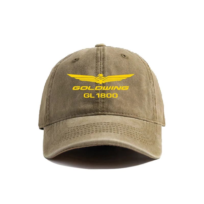 2026 Goldwing GL1800 Baseball Cap Distressed Hats Cap Men Retro Outdoor Summer Adjustable Hat Casual And Versatile