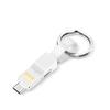 Магнитный брелок 3 в 1, кабель для зарядки данных Micro USB Type-C для iPhone Android
