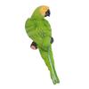 Parrot Status Tree Hanging Wall Mount Lifelike Resin Parrot Decor for Garden Courtyard