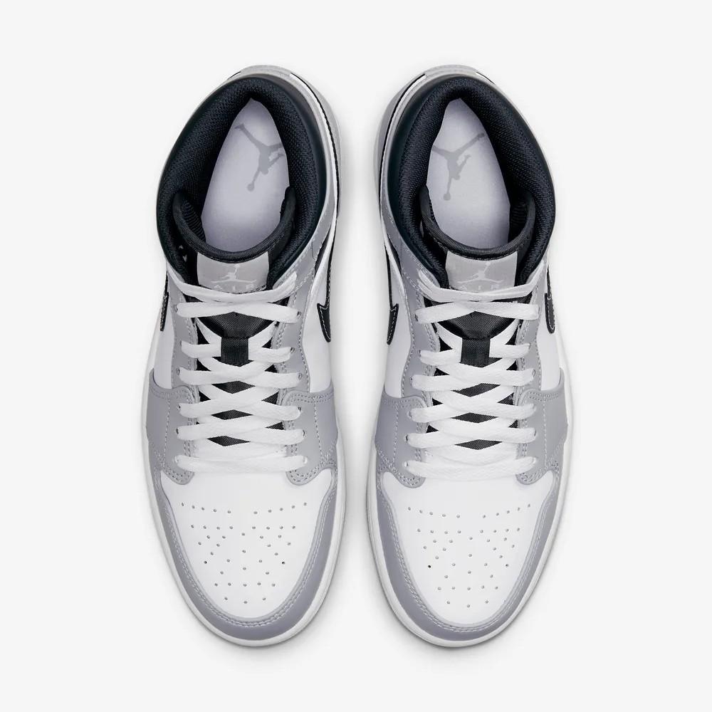 Jordan 1 Mid Light Smoke Grey Антрацит 554724-078