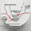 Женское колье-чокер Fred Force10 Zodiac Horseshoe с инкрустацией бриллиантами, в цвете розового золота, парный стиль DIY.