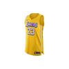 Баскетбольная форма AU Player Edition 2019 2020 Los Angeles Lakers Леброн Джеймс Мужская Желтая AV4583-728