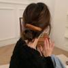 PVC Leopard Print Hair Clip Arc Large Hairpin Personalized Spring Clip  Girl
