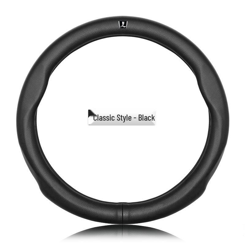 Чехол на руль из натуральной кожи Luxgen - Универсальная посадка для моделей U6, Big 7, S5, U5, 7MPV, Na 5, Rui 3