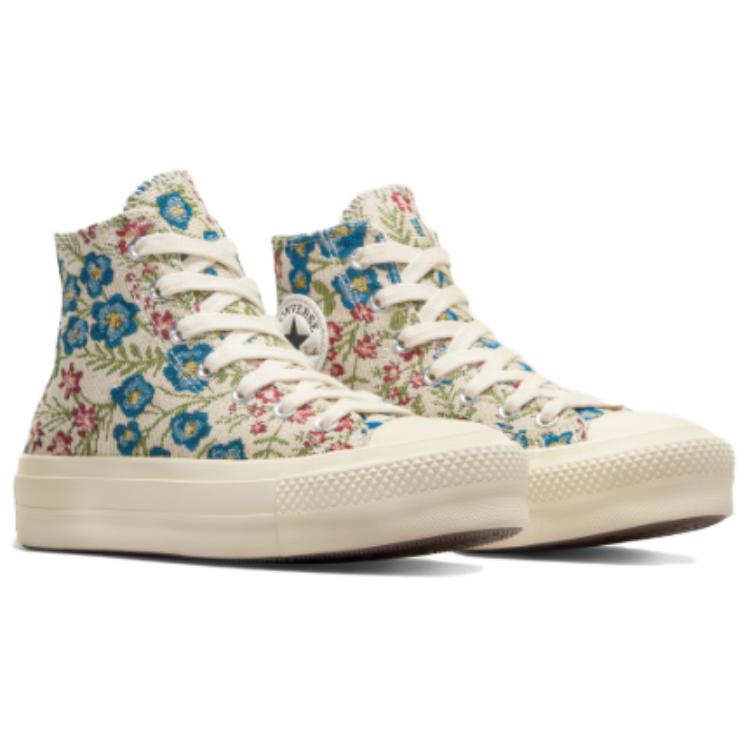 Converse Женские кеды Chuck Taylor All Star Lift Platform High 'Floral Tapestry'