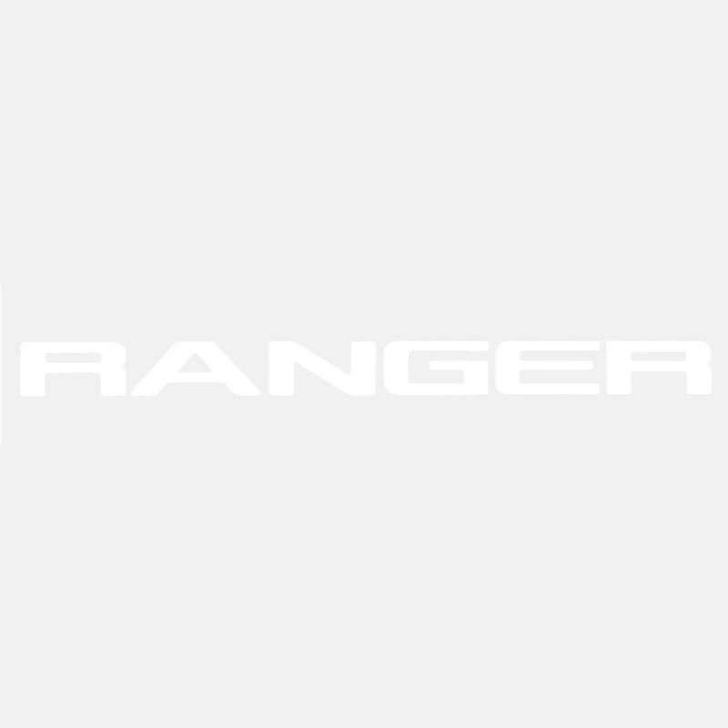 Cisvlo1 Для Ford Ranger 2015-2021 Верхняя часть решетки радиатора Логотип Буквы Решетка RANGER 3D Эмблема Оригинальный Размер ABS Наклейка С Клеем Хромированный Стиль