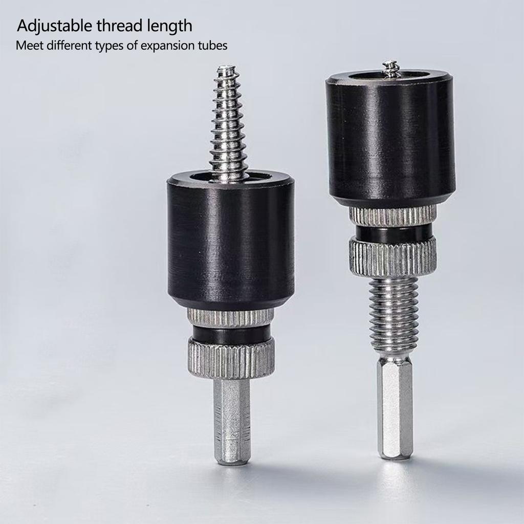 Инструмент для извлечения винтов с распорной трубкой для сорванных и сломанных винтов и шпилек с регулируемой конструкцией для многофункционального использования