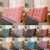 Fashion Large Backrest Removable Lumbar Pillow Square Sofa Cushion Comfortable Bedside Cushions Pillows Decor Home